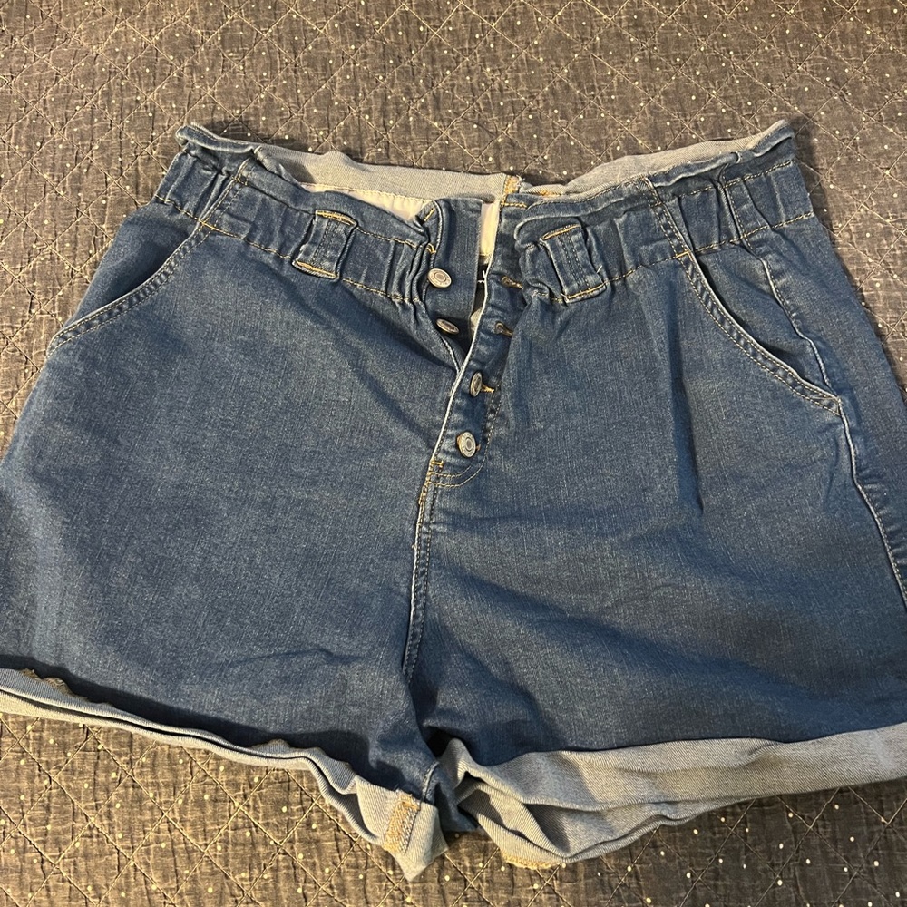 High waisted shorts